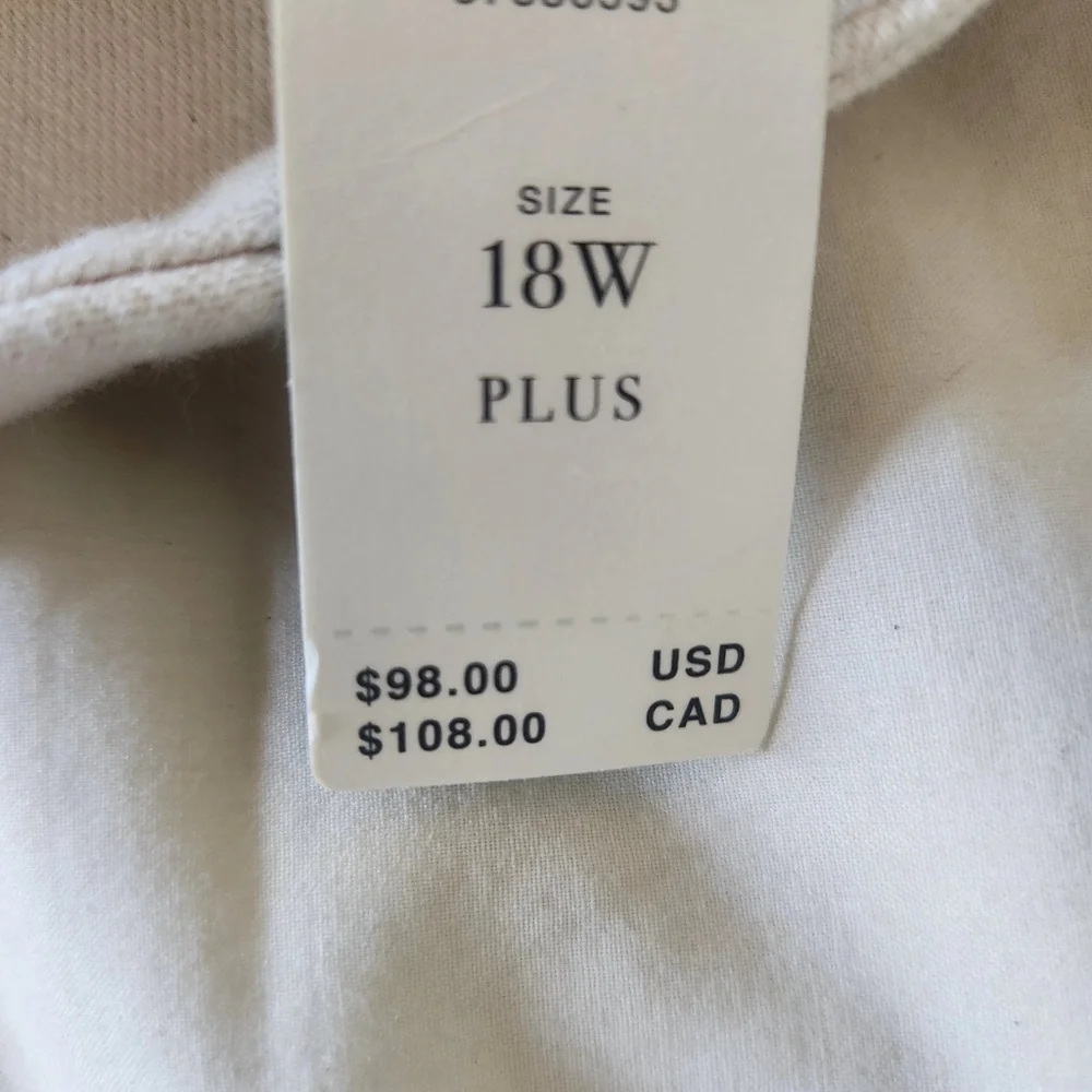 NWT Anthropologie Pilcro Knit High Rise 18W shorts